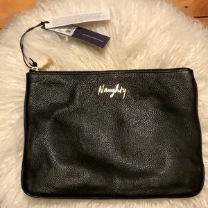 Rebecca Minkoff Black Leather Pouch